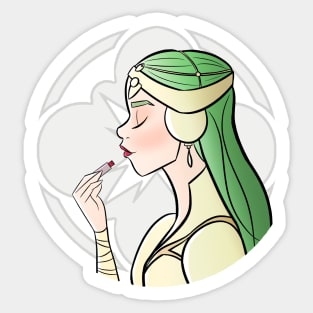 Lipstick Daughter Sticker